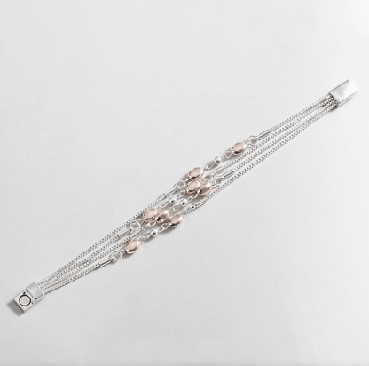 Rose Gold / Silver-