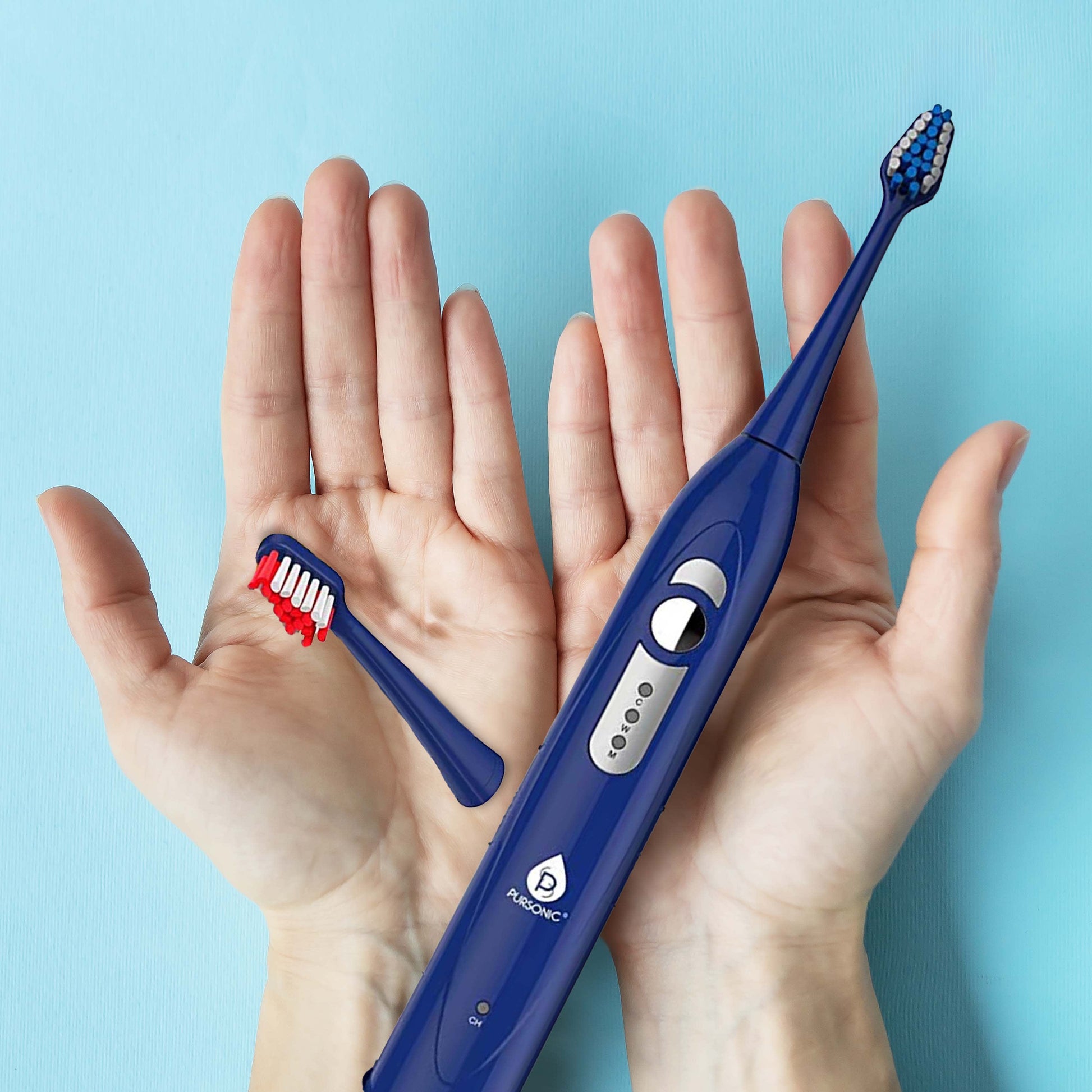 Blue-
