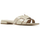 740 Beige crushed leather