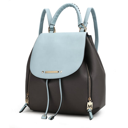 Charcoal Light Blue-