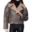BLACK SAND LEATHER BEIGE FAUX