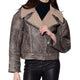 BLACK SAND LEATHER BEIGE FAUX