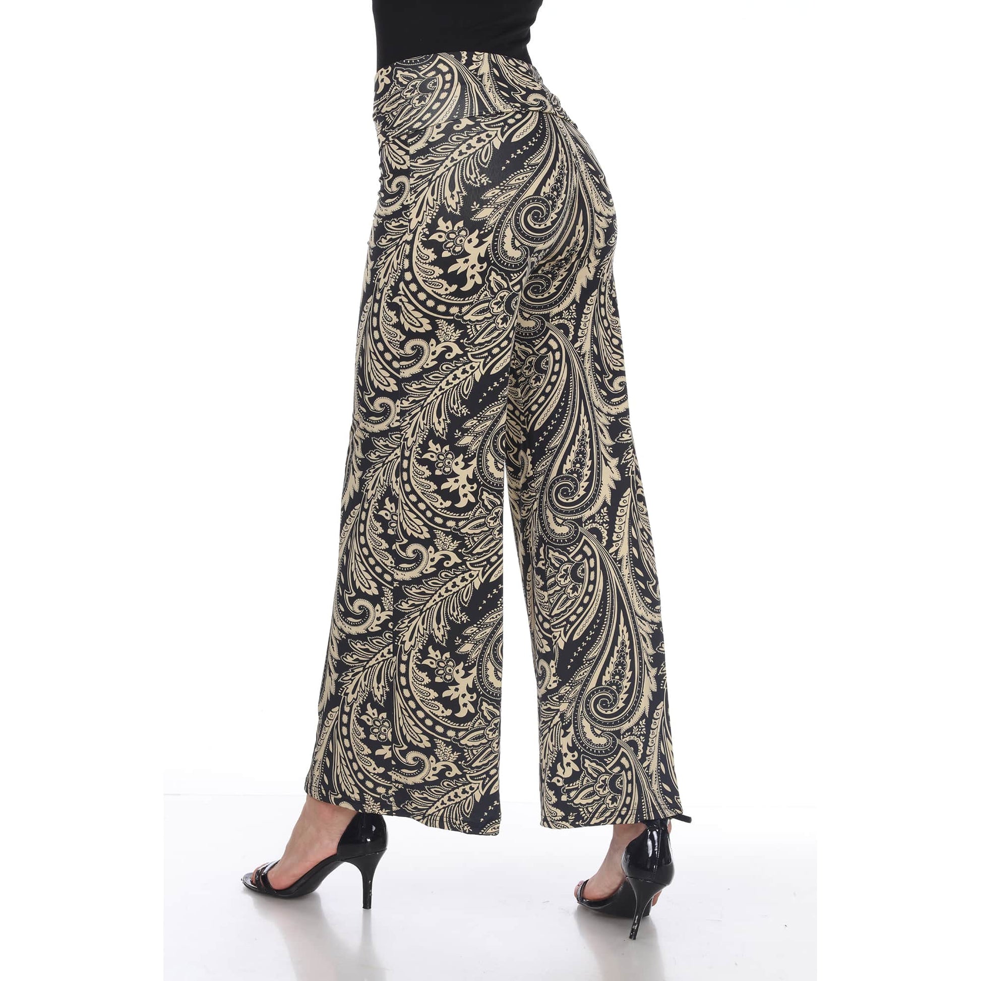 Brown Paisley-