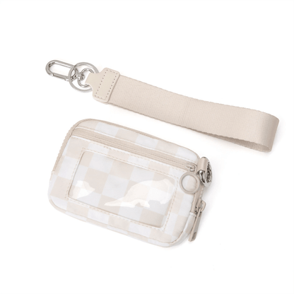 White Checkered-