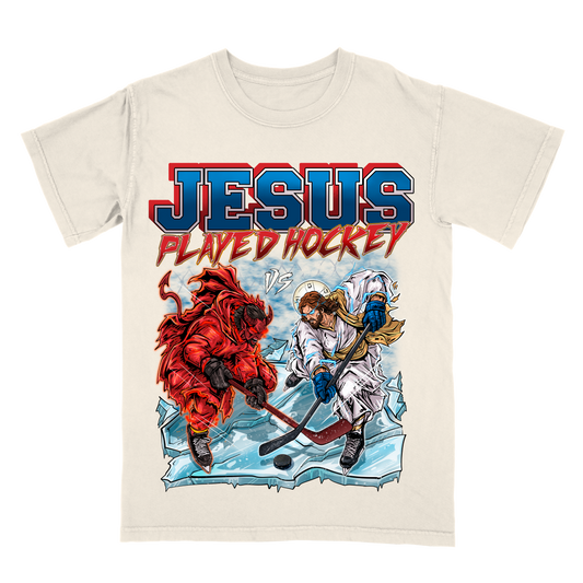 Jesus Played Limited Edition Christian Hockey Graphic T-Shirt