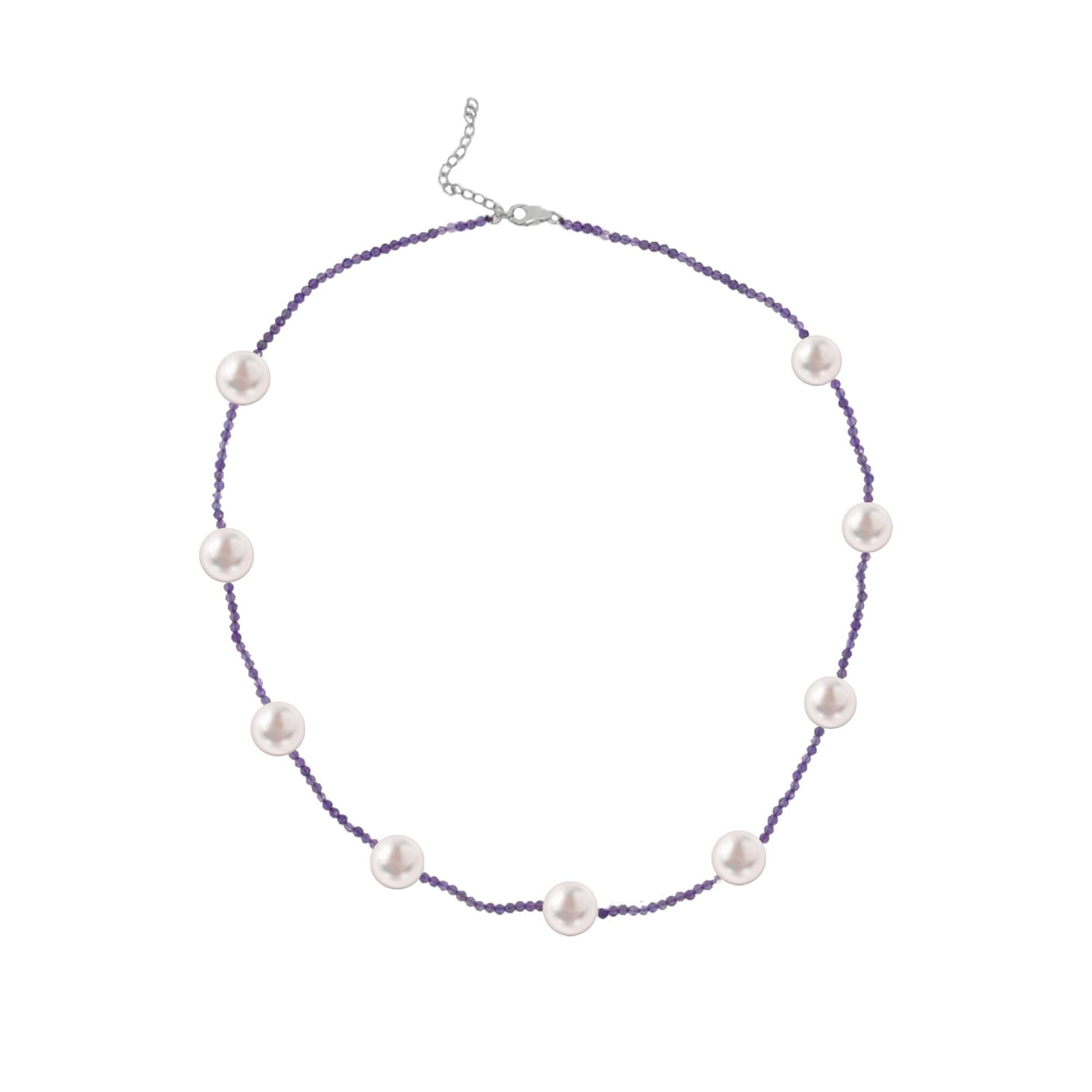 Purple, White-