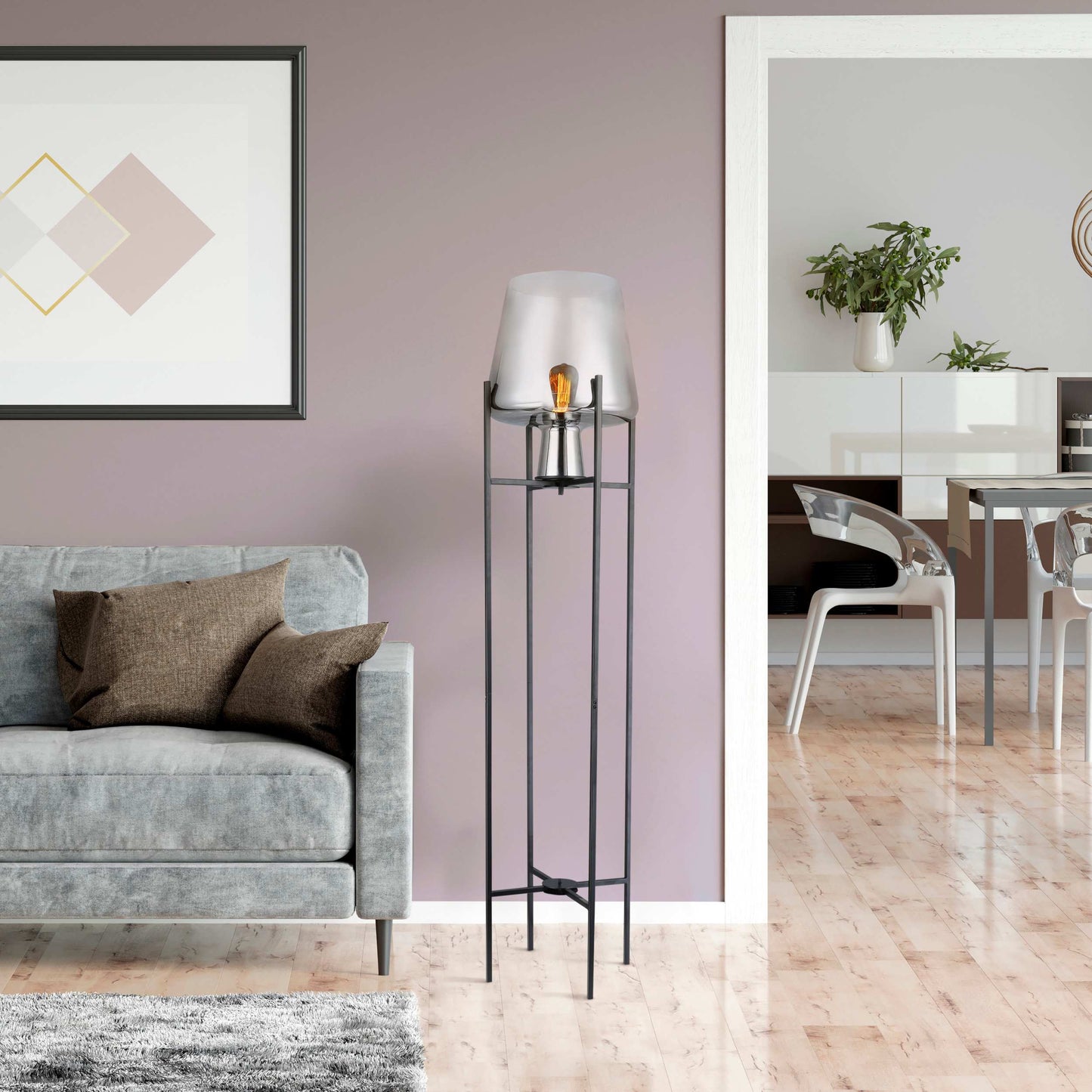 Silver/ Grey/ Black-