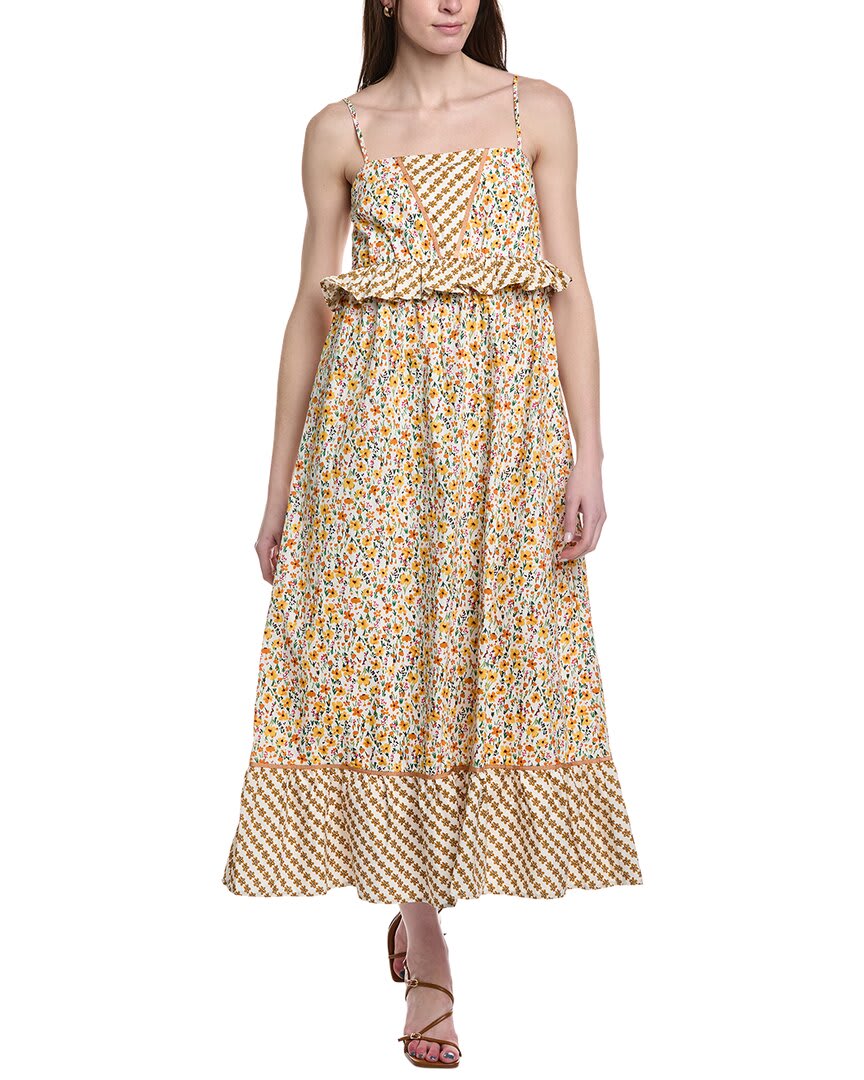 YELLOW MULTI FLORAL-