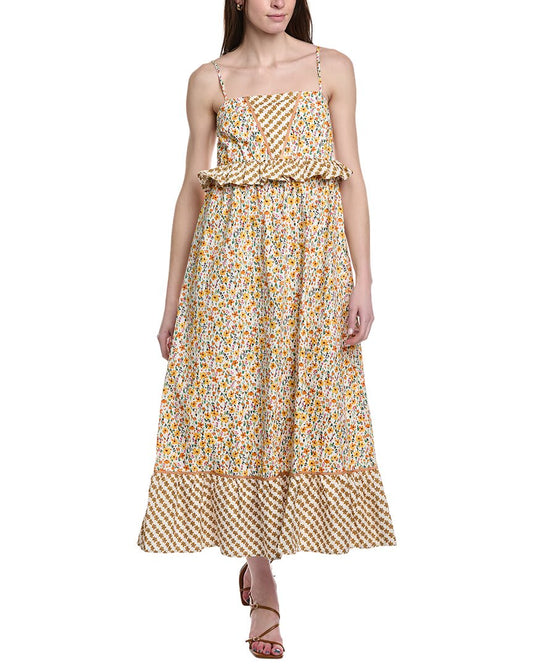 YELLOW MULTI FLORAL-