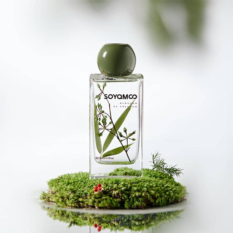 SOYAMOO Green Bamboo Grove Wildwood Reed Diffuser