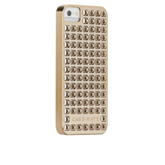 Case-Mate Barely There Studded Case for Iphone 5/5s - Retail Packaging - Gold