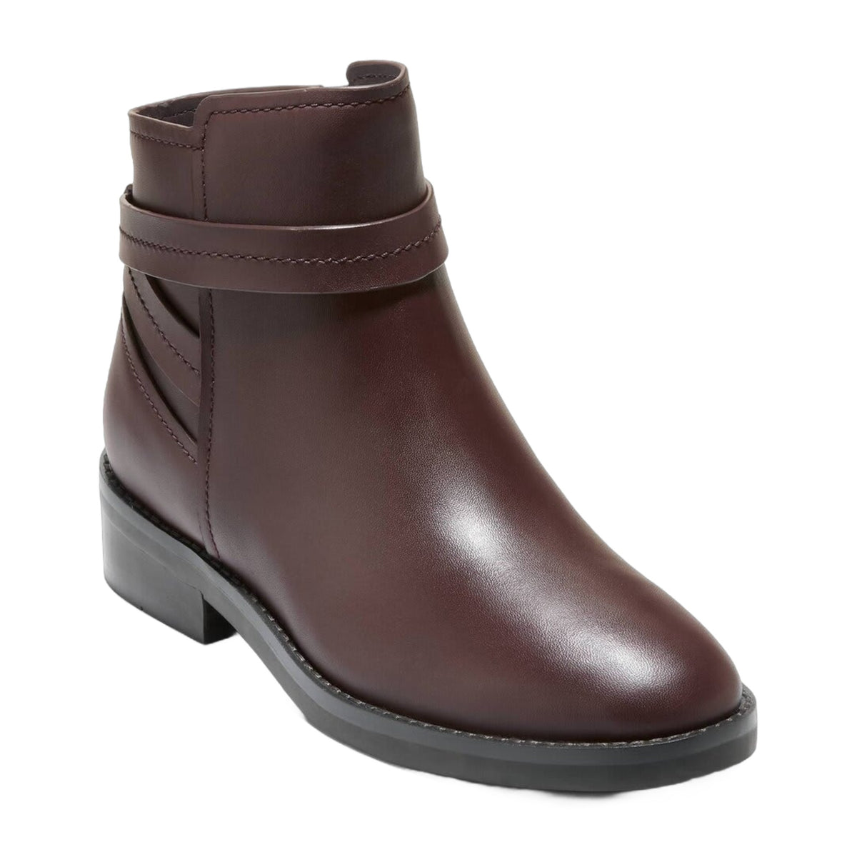 Cole Haan Rosalyn Waterproof Ankle Strap Leather Boot