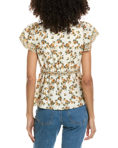 CREAM/ORANGE SMALL SUNSHINE BL-