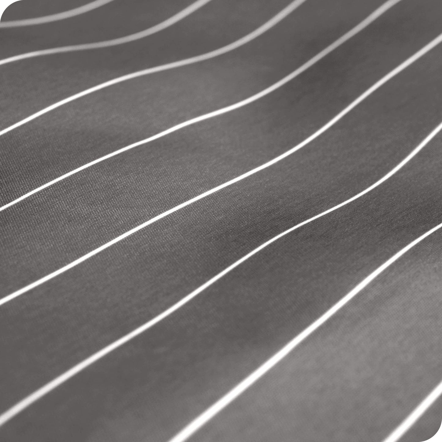 Pinstripe - Grey/White-