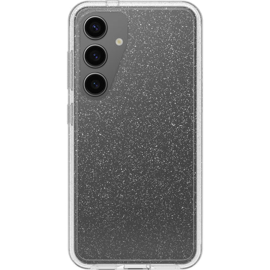 Otterbox Samsung Galaxy S24 Symmetry Series Clear Case - Stardust (Clear/Glitter), Ultra-Sleek, Wireless Charging Compatible, Raised Edges Protect Camera & Screen