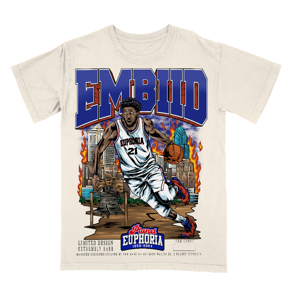 Joel Embiid Limited Edition NBA Player Graphic T-Shirt