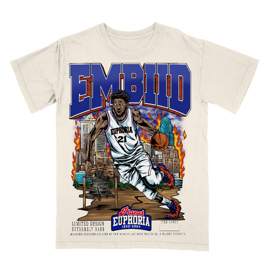 Joel Embiid Limited Edition NBA Player Graphic T-Shirt