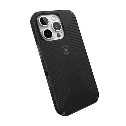Speck - Candyshell Grip Magsafe Case Designed for Iphone 16 Pro - Black
