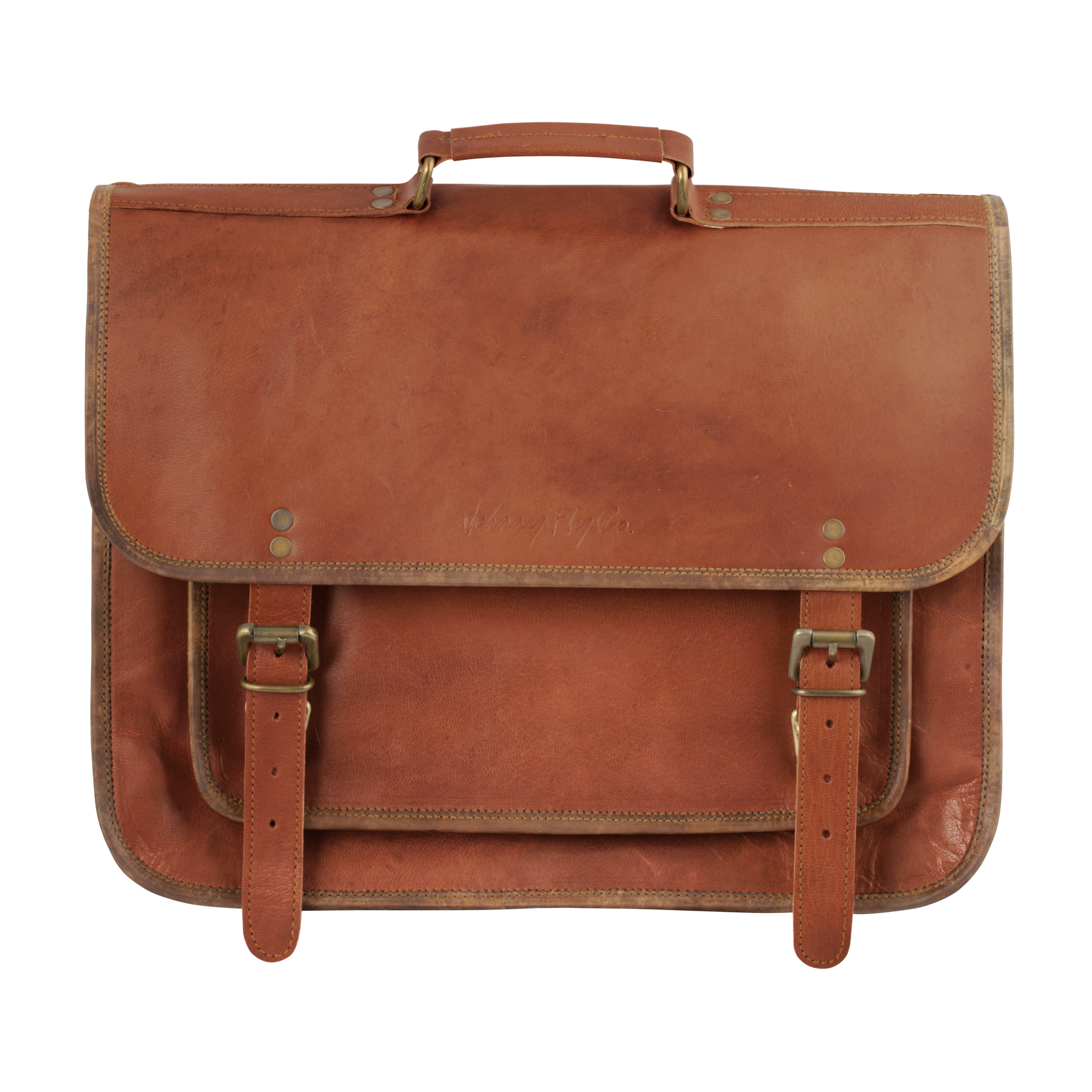 Business Laptop Messenger - Johnny Fly - Leather Bags