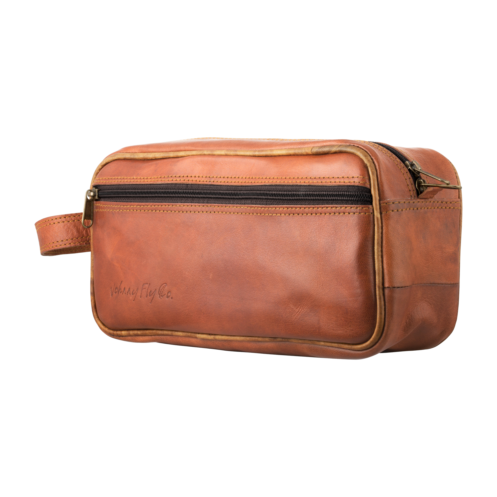 Dopp Kit - Johnny Fly - One Size - Leather Bags