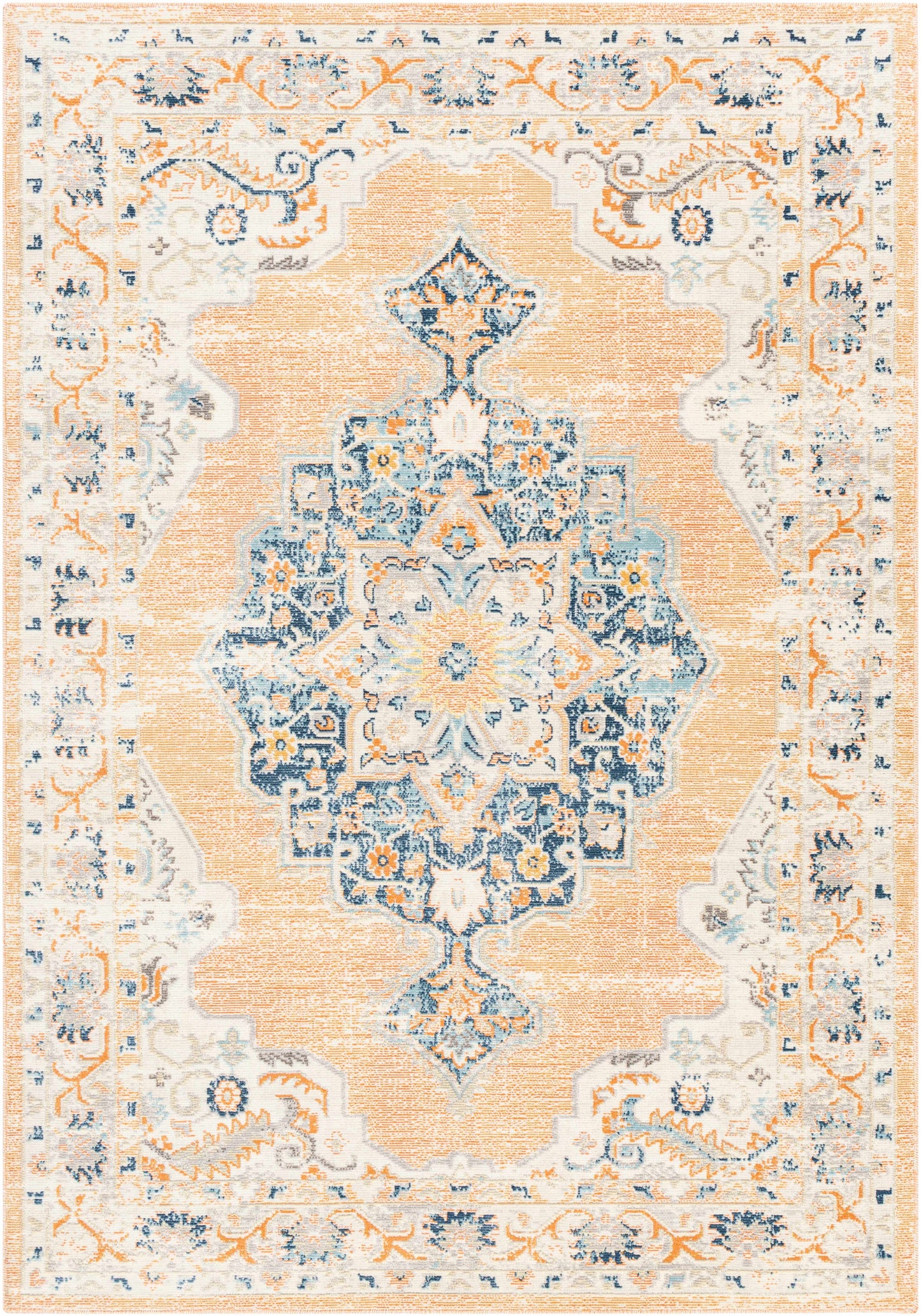 Joji Peach Outdoor Area Rug - Clearance