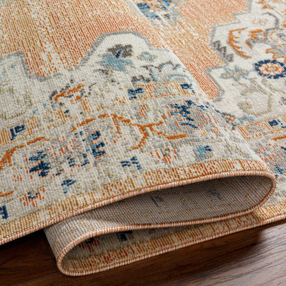 Joji Peach Outdoor Area Rug - Clearance