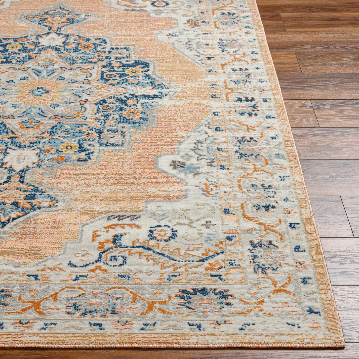 Joji Peach Outdoor Area Rug - Clearance