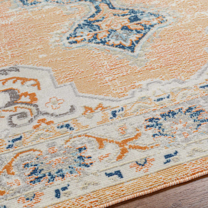 Joji Peach Outdoor Area Rug - Clearance