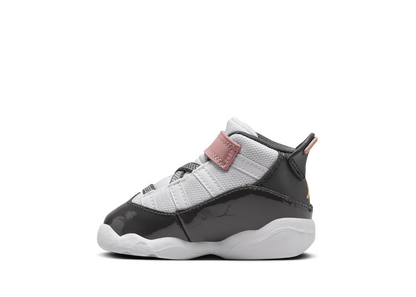 [DV3179-101] TODDLERS AIR JORDAN 6 RINGS 'WHITE RED STARDUST'
