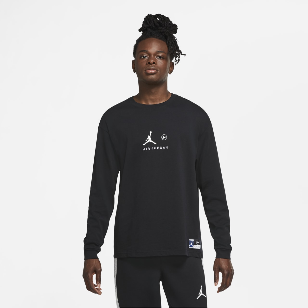Men's Air Jordan X Fragment Long-Sleeve T-Shirt