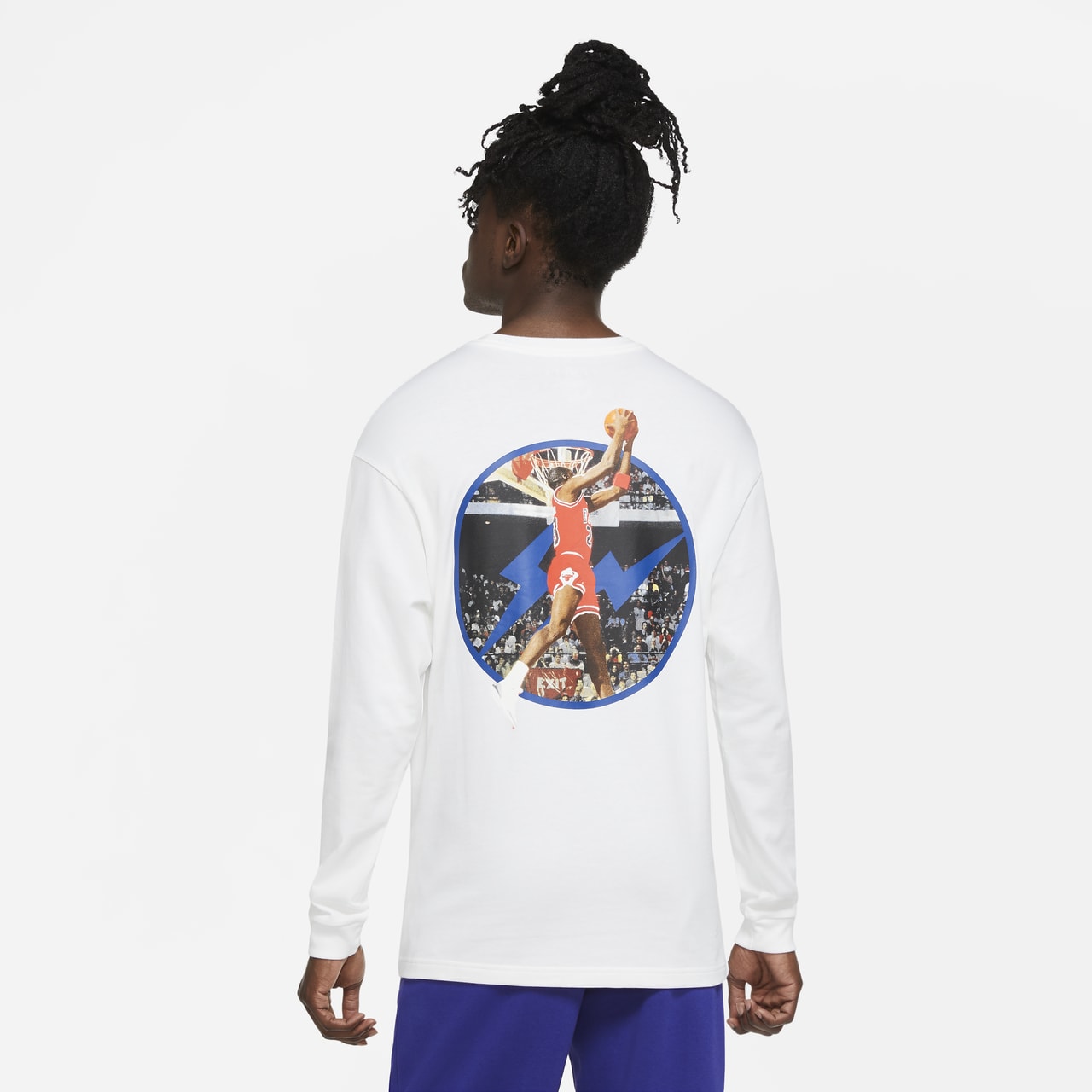 Air Jordan Men's X Fragment Long-Sleeve T-Shirt