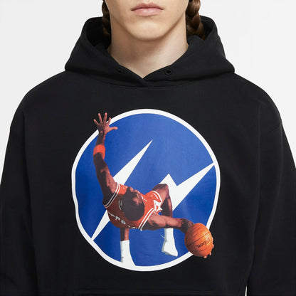 Air Jordan Men's X Fragment Image Pullover Hoodie Sweaters