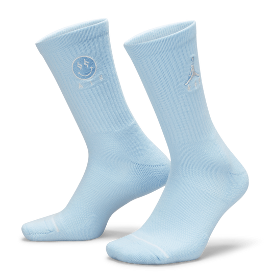 Men's Air Jordan X J Balvin Crew Socks 'Blue'