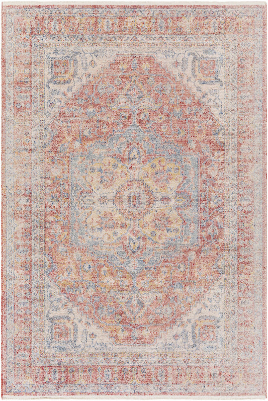 Tusa Red Area Rug - Clearance
