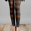 Brown and Black Plaid