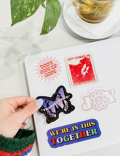Elevated Faith JOY Sticker Pack