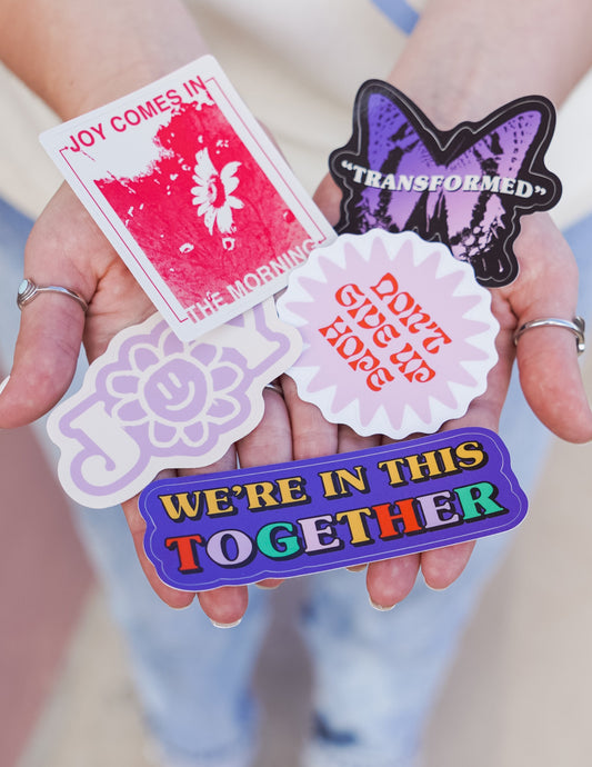 Elevated Faith JOY Sticker Pack