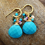 Turquoise / White / Multi-Colour