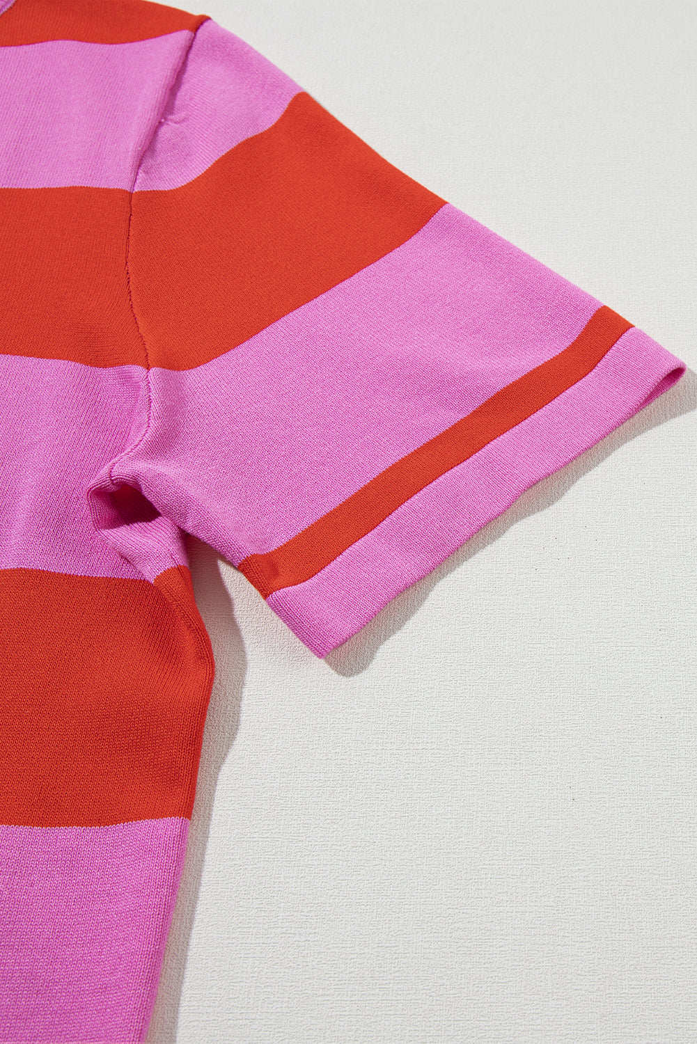 Threaded Pear Alisson Striped Knitted Top