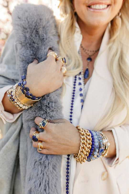 Blue-