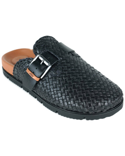 BLACK WOVEN-