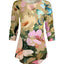 Orange & Peach Floral Print