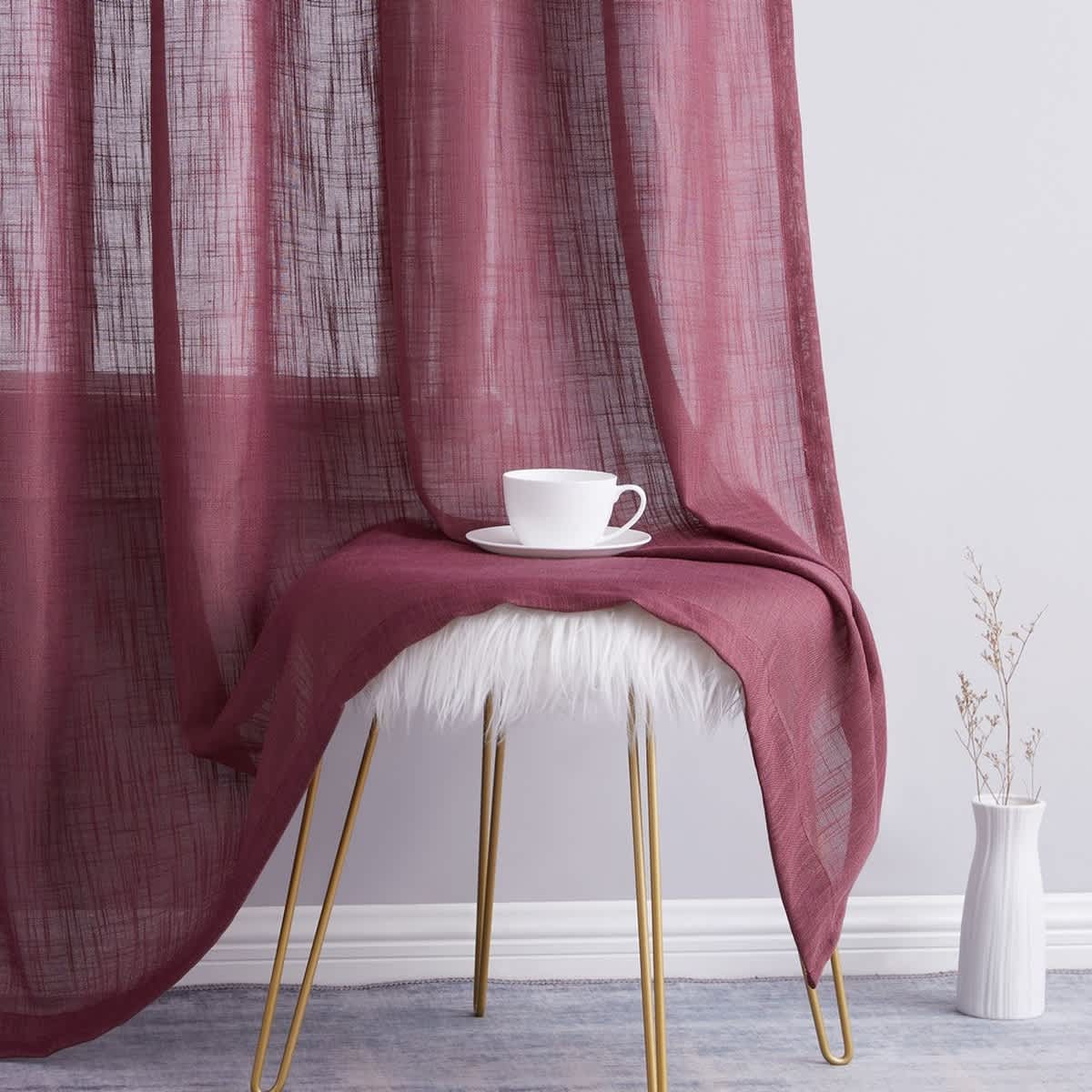 Burgundy-