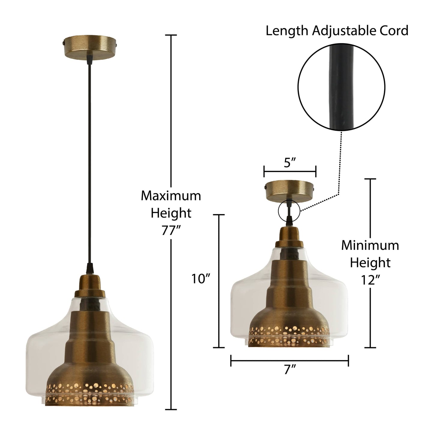 Brass/Clear-