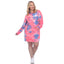 Pink/Blue Tie Dye