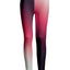 Fuchsia & White Ombre Print