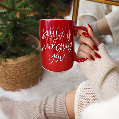 Santa's Judging You by Gia Roma