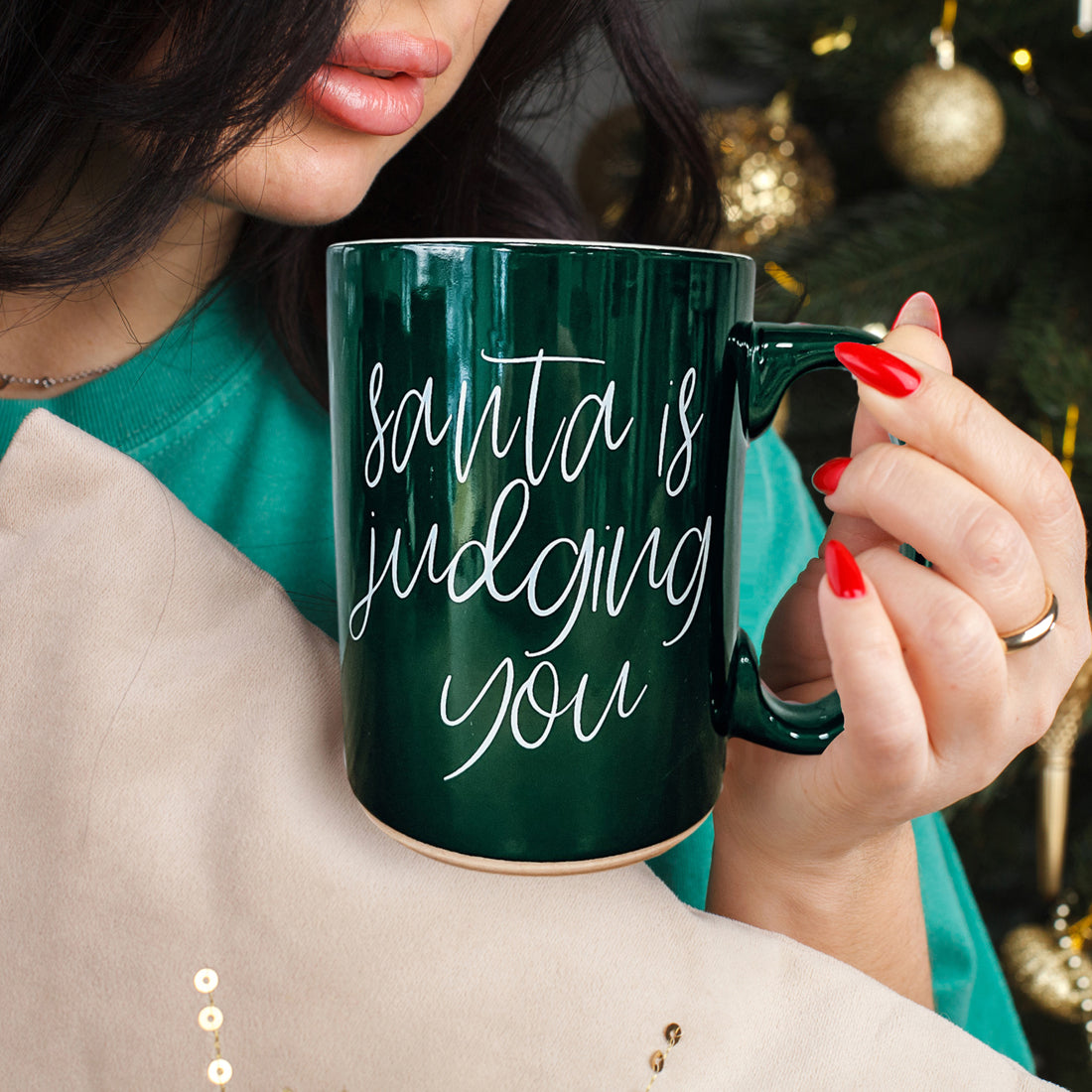 Santa's Judging You by Gia Roma