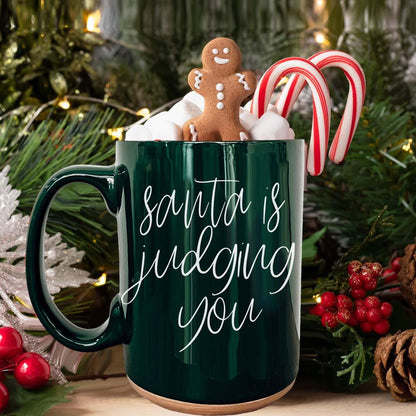 Santa's Judging You by Gia Roma