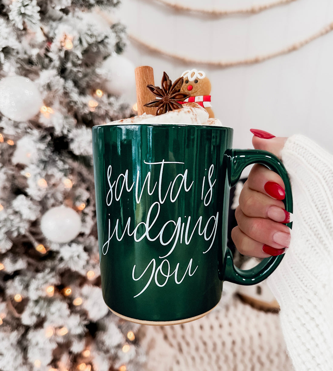 Santa's Judging You by Gia Roma